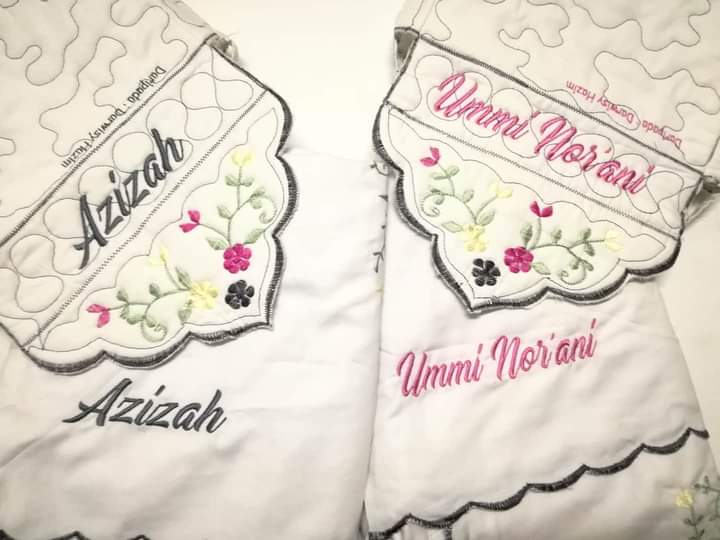 Frame Sulam Floral