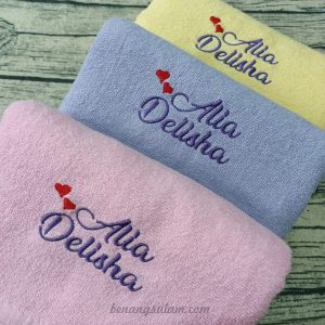 Custom Embroidery Adults Towel - Standard Size
