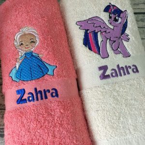 Custom Embroidery Kid Towel - Standard Size