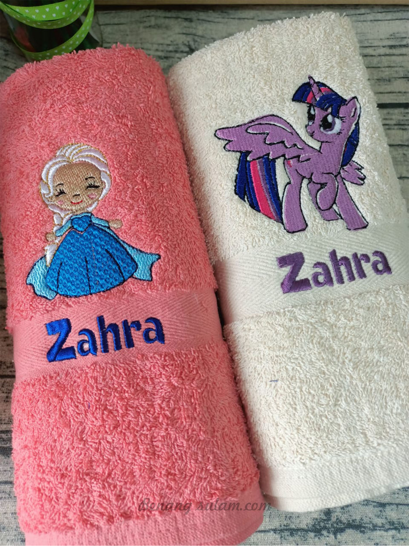 Custom Embroidery Kid Towel - Standard Size